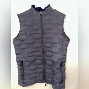 Peter Millar Gray Quilted Blaze Vest